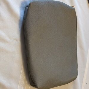 Gray Clutch Bag